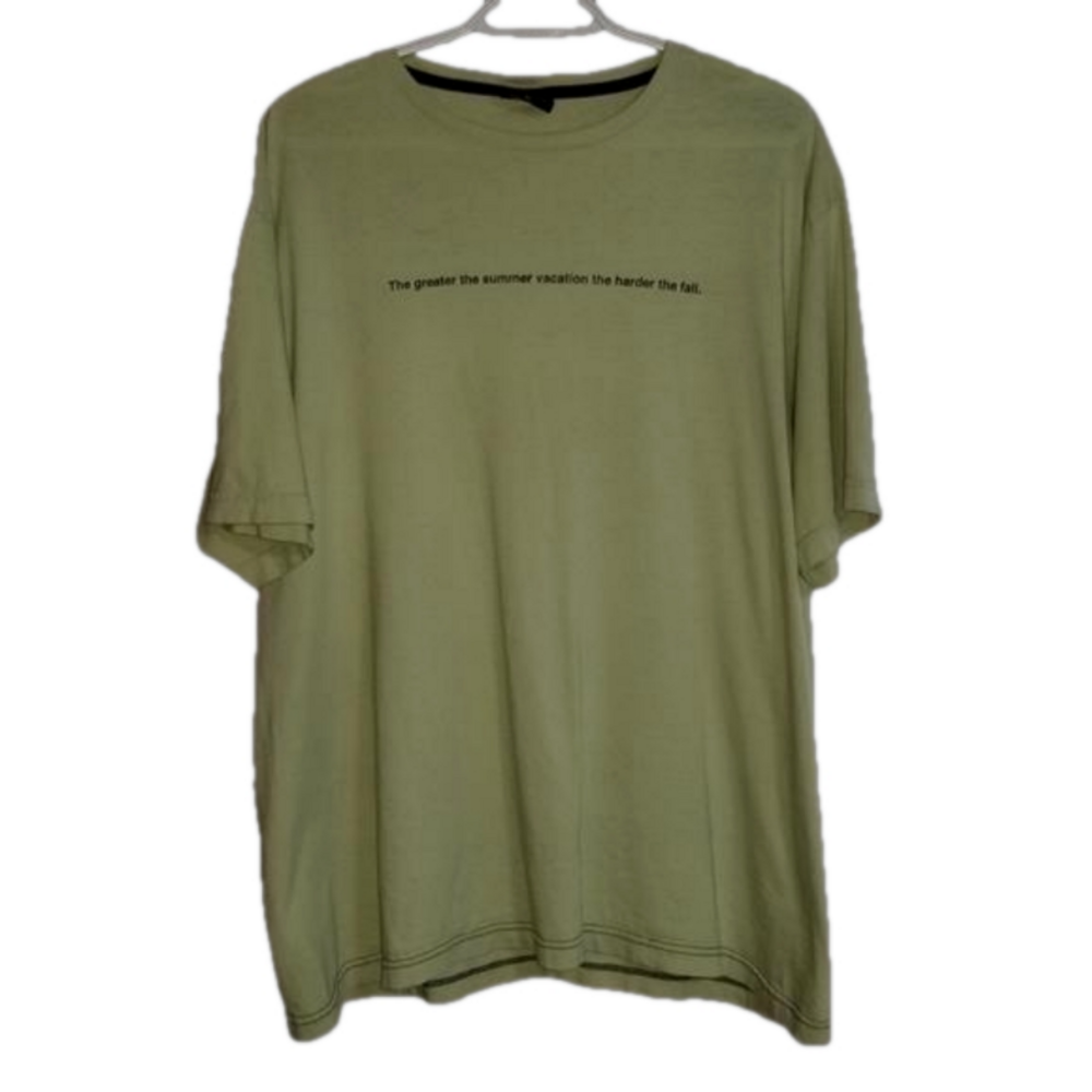Nautica Grsphic Short Sleeve TShirt Harder The Fall Label Reads Size XL